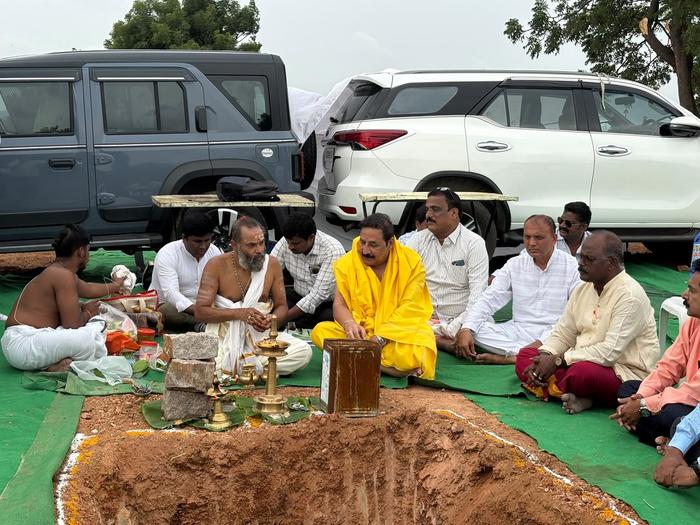 Attendees seated during the ceremony